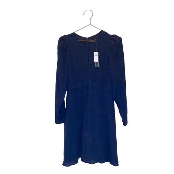 Banana Republic navy midi dress size 4 new with tag - Picture 1 of 6